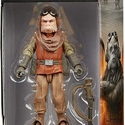 STAR WARS The Black Series Kuiil Toy 6-Inch Scale The Mandalorian Collectible Action Figure, Toys for Kids Ages 4 and Up