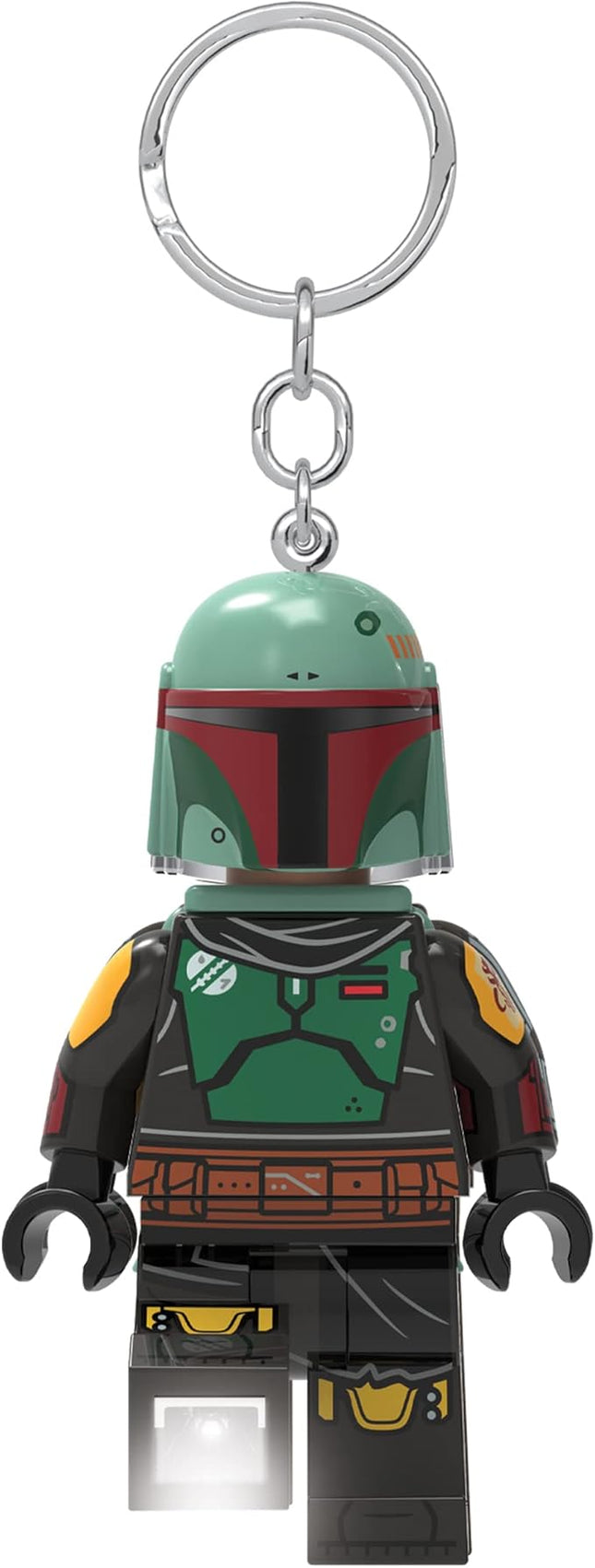 LEGO Star Wars - Large 3 Inch Tall Figure Key Light - Boba Fett (KE188H)