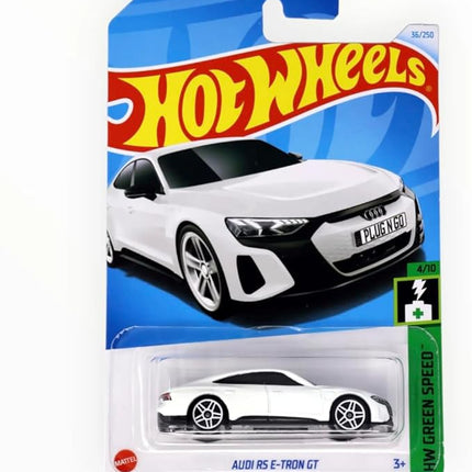 Hot Wheels Audi RS E-Tron GT, 4/10 HW Green Speed