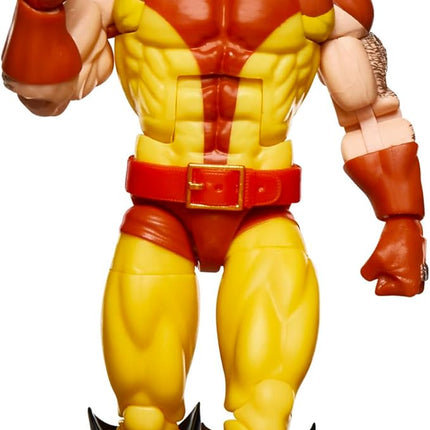Marvel Legends Series Wolverine, X-Men Retro Comics Secret Wars Collectible 6 Inch Action Figure with Shield