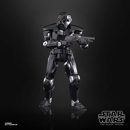 STAR WARS The Black Series Dark Trooper Toy 6-Inch-Scale The Mandalorian Collectible Action Figure, Toys for Kids Ages 4 and Up