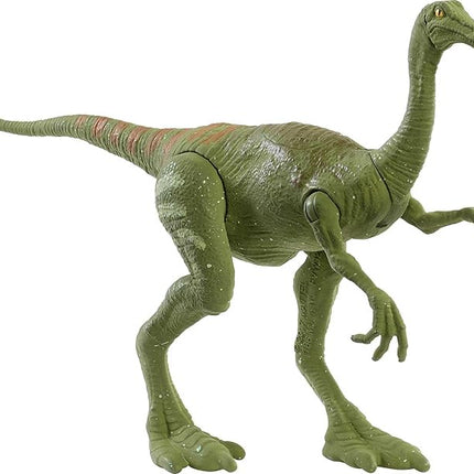 Mattel Jurassic World Camp Cretaceous Fierce Force Dinosaur Action Figure, Gallimimus Dino Toy with Movable Joints, Realistic Sculpting & Single-Strike Motion