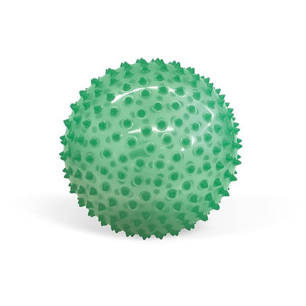 Edushape The Original Sensory Ball for Baby - 7" Transparent Green Color Baby Ball That Helps Enhance Gross Motor Skills for Kids Aged 6 Months & Up - Vibrant, Colorful & Unique Toddler Ball