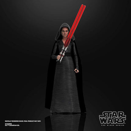 STAR WARS The Black Series Rey (Dark Side Vision) Toy 6-Inch Scale The Rise of Skywalker Collectible Action Figure, Ages 4 and Up, Multicolored (F1307)
