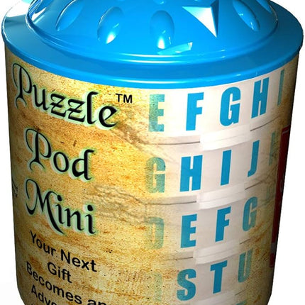 Puzzle Pod Mini - Gift Puzzle Box, Cash and Gift Card Holder, Brain Teaser Money Puzzle and Coin Bank Cryptex