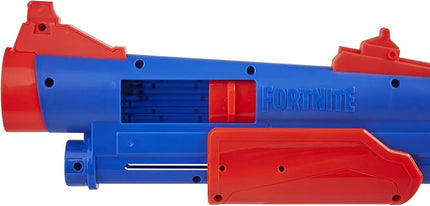 Nerf Fortnite Pump SG Blaster - Pump Action Mega Dart Blasting - Breech Load - 4 Official Mega Darts - for Youth, Teens, Adults, Blue,2.76 x 32.87 x 10.39 inches