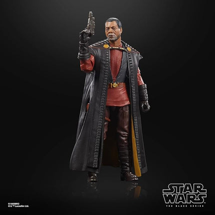 STAR WARS The Black Series Magistrate Greef Karga Toy 6-Inch-Scale The Mandalorian Collectible Action Figure Toys for Kids Ages 4 and Up
