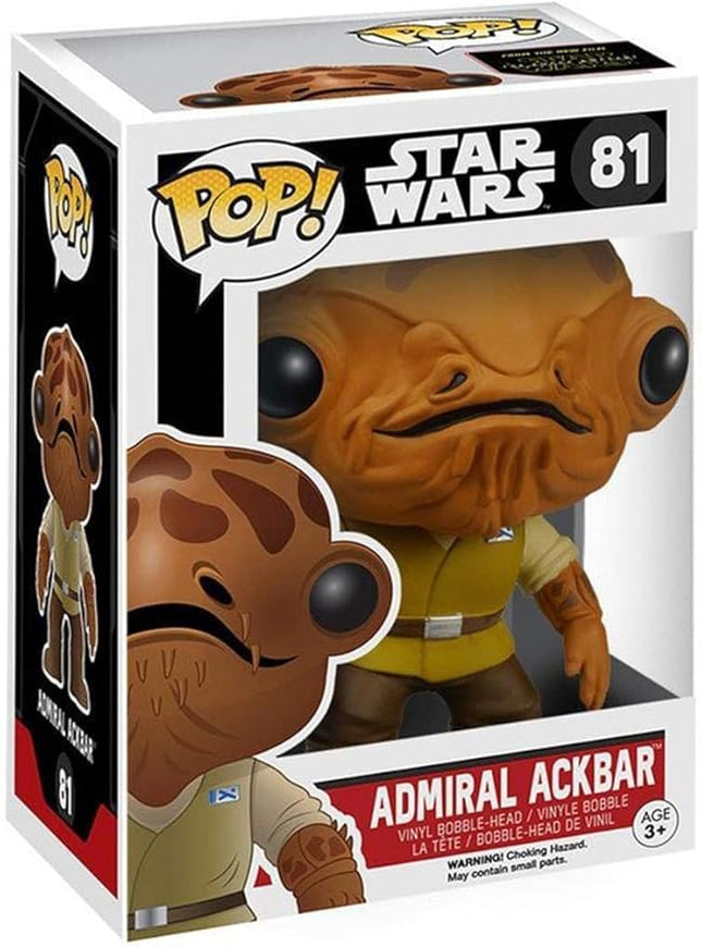Funko POP Star Wars: Episode 7 - Admiral Ackbar Action Figure