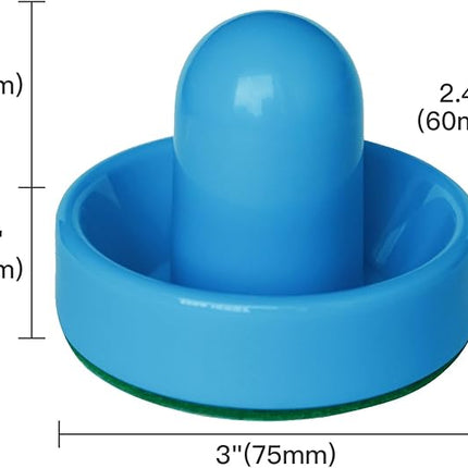 Rechargeable Hover Air Hockey Puck and Paddles, Hover Puck for Any Flat Surface, 2Pcs Air Hockey Strikers