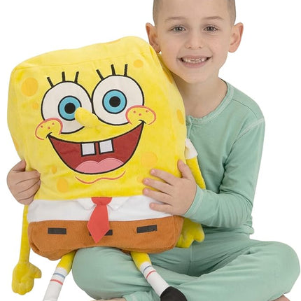 Spongebob Kids Bedding Super Soft Plush Cuddle Pillow Buddy, One Size, By Franco