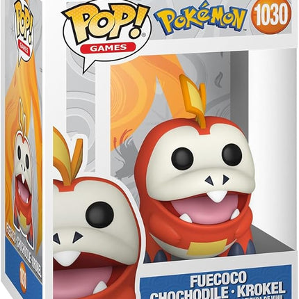 Funko Pop Games: Pokemon - Fuecoco - Collectable Vinyl Figure - Gift Idea - Official Merchandise - Toys for Kids & Adults - Video Games Fans - Model Figure for Collectors and Display