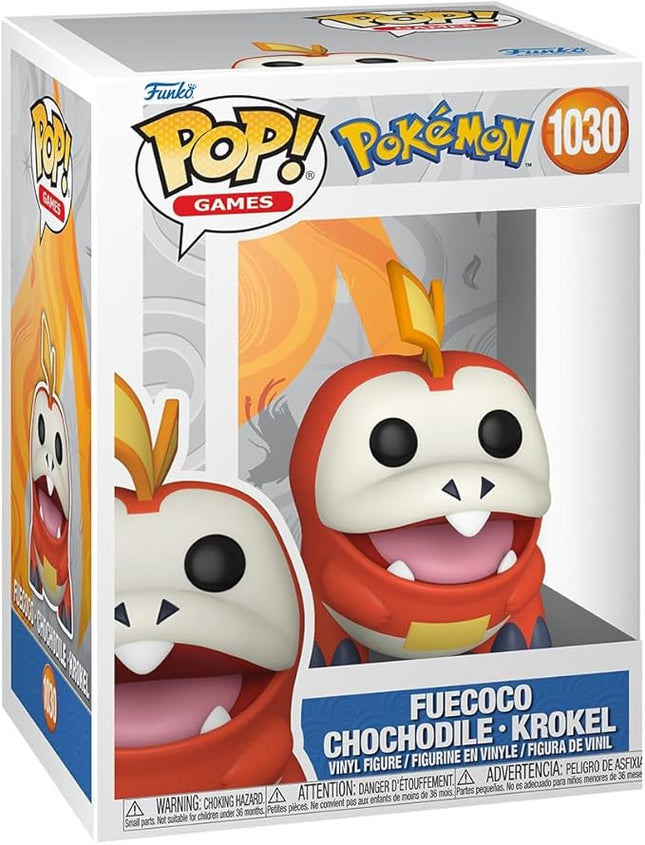 Funko Pop Games: Pokemon - Fuecoco - Collectable Vinyl Figure - Gift Idea - Official Merchandise - Toys for Kids & Adults - Video Games Fans - Model Figure for Collectors and Display