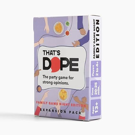 That's Dope: The Party Game for Strong Opinions • Family Game Night Edition
