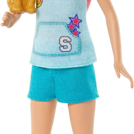 Barbie Stacie Doll with Pet Dog, from and Stacie to The Rescue Movie Toys, Blonde Hair Doll
