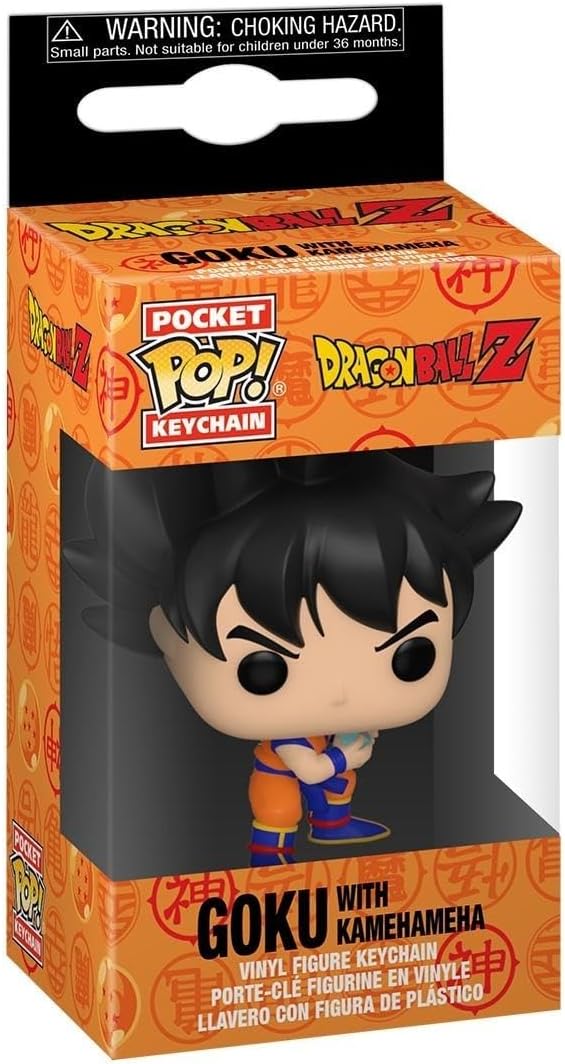Funko Pop! Keychain: Dragon Ball Z- Goku with Kamehameha