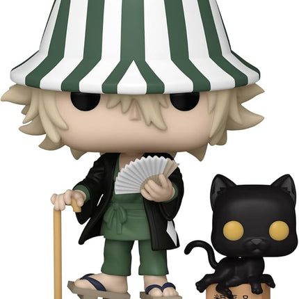 Funko POP! Animation: Bleach - Kisuke Urahara with Yoruichi - Bleach - Collectable Vinyl Figure - Gift Idea - Official Merchandise - for Kids & Adults - Anime Fans - Model Figure for Collectors