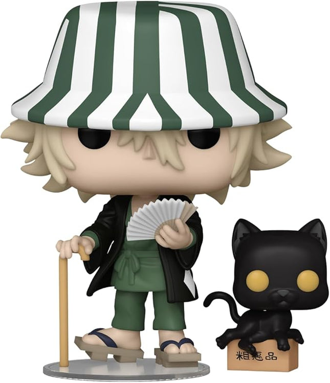 Funko POP! Animation: Bleach - Kisuke Urahara with Yoruichi - Bleach - Collectable Vinyl Figure - Gift Idea - Official Merchandise - for Kids & Adults - Anime Fans - Model Figure for Collectors