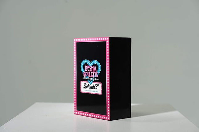 Caresha Please-Resha Roulette Drinking Game Reloaded, Fun Card Games, 21+ Drinking Game Set with Spinner, Dare Cards, and Play Money, Adult Party Game for Game Nights, Birthdays, and Gathering