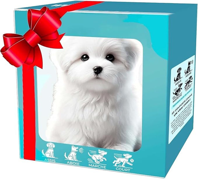 Robot Dog, Robot Puppy That Acts Like A Real Puppy, My Realistic Robotic Puppies, Dog Robot for Adults - Walking, Barking, Tail Wagging (#06)