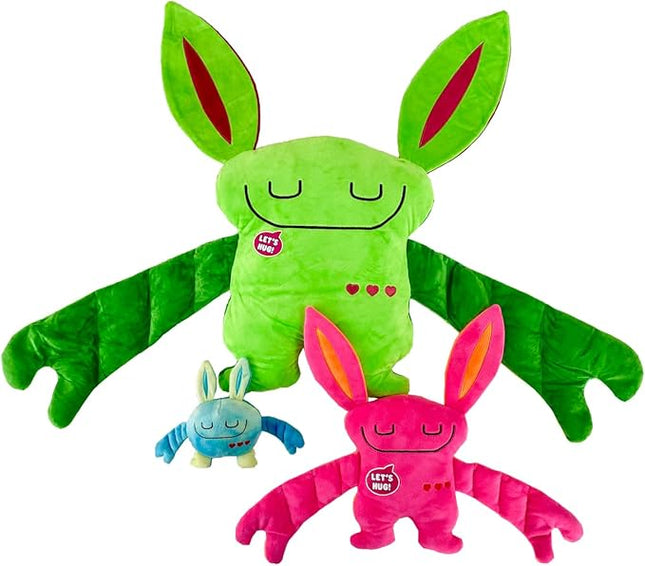 Bumpas 3 Pack Includes: Weighted Stuffed Pillow Animal with Surprise Bumpaloo & Thumper - Soft & Cuddly Plush for Comfort & Sensory Support