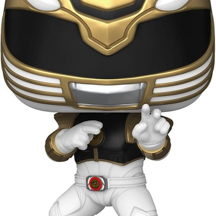 Funko Pop! Movies: Mighty Morphin Power Rangers: The Movie - White Ranger - Power Rangers Movie - Collectable Vinyl Figure - Gift Idea - Official Merchandise - Toys for Kids & Adults - Movies Fans