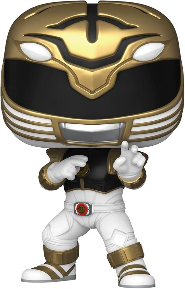 Funko Pop! Movies: Mighty Morphin Power Rangers: The Movie - White Ranger - Power Rangers Movie - Collectable Vinyl Figure - Gift Idea - Official Merchandise - Toys for Kids & Adults - Movies Fans