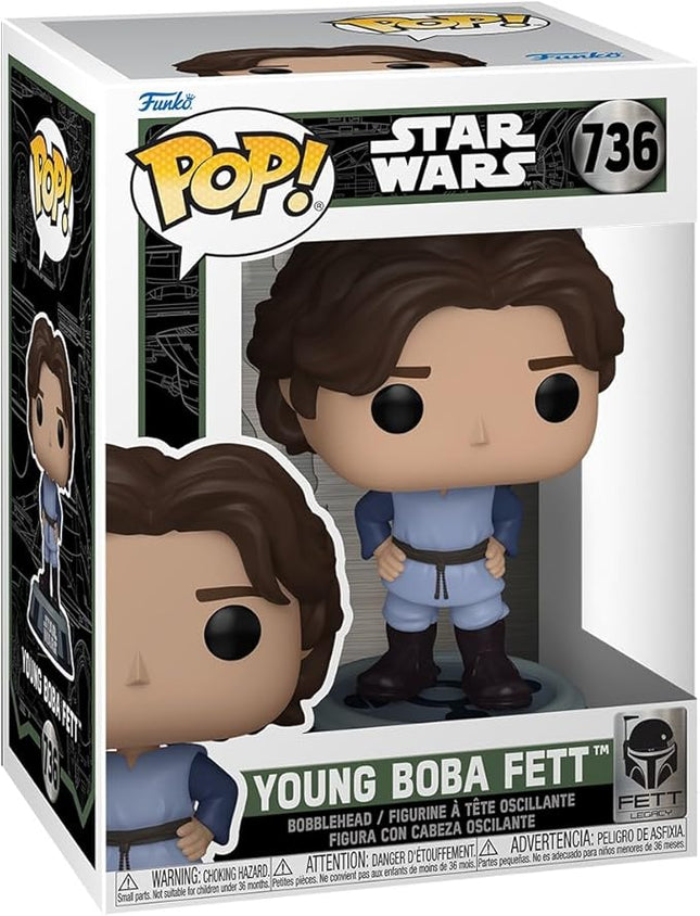 Funko POP! Star Wars: Boba Fett - (Young) - Collectable Vinyl Figure - Gift Idea - Official Merchandise - for Kids & Adults - Movies Fans - Model Figure for Collectors and Display