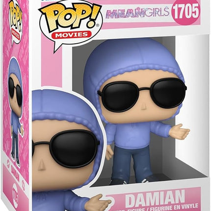 Funko POP Movies: Mean Girls – Damien - Collectable Vinyl Figure - Gift Idea - Official Merchandise - for Kids & Adults - Movies Fans - Model Figure for Collectors and Display