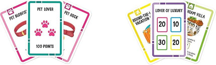 Hasbro Gaming The Game of Life Goals Card & Quick-Playing Family Game, 2-4 Players, Fun Summer Activities, Vacation Travel Essentials, Ages 8+