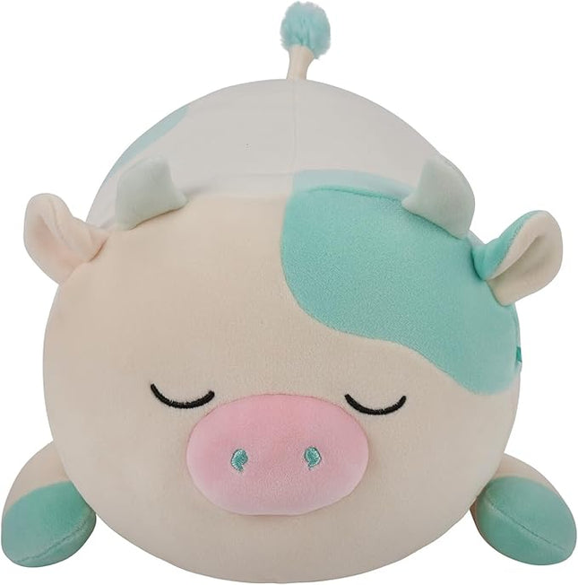 Squishmallows Original 12in Belana The Aqua Cow Sleepamallows – Official Jazwares Plush (Medium-Sized)