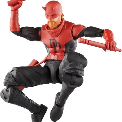 Marvel Hasbro Legends Series Daredevil, Knights Collectible Comics 6 Inch Action Figures, Legends Action Figures