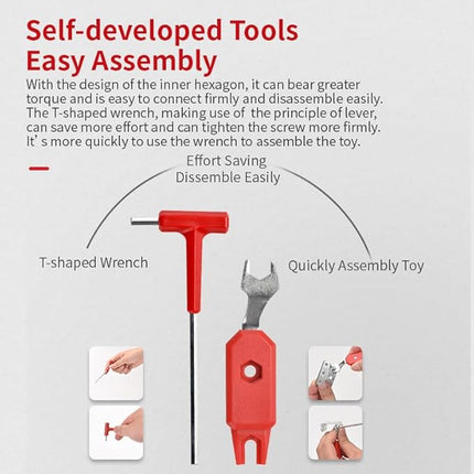 Metal Building Military Series Assembly Toys,Small Construction Set for Kids Ages 4-8, Military Toys for Boys Age 8-12,STEM Toy Gifts for Model Army Kit(166pcs No Motor)