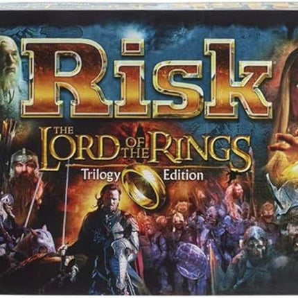 Hasbro Gaming Risk: The Lord of The Rings Trilogy Edition Strategy Family Board Games, Ages 10 and Up, for 2-4 Players (Amazon Exclusive)