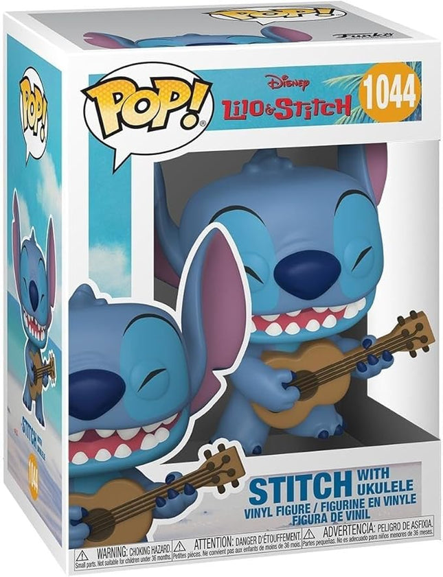 Funko Pop Disney: Lilo & Stitch - Stitch with Ukelele - Collectable Vinyl Figure - Gift Idea - Official Merchandise - Toys for Kids & Adults - Cartoon/Animation Fans - Model Figure for Collectors
