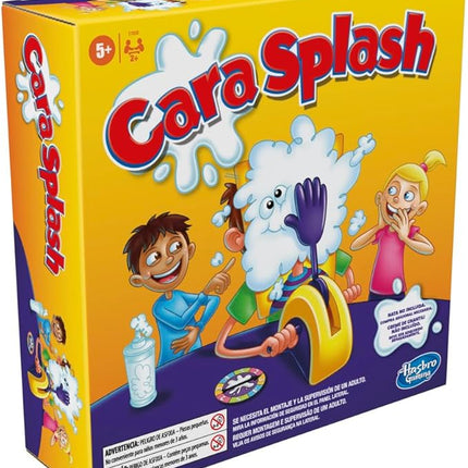 Hasbro Gaming Pie Face Game | Whipped Cream Family Board Game for Kids | Ages 5 and Up | for 2 or More Players | Funny Preschool Games | Kids Gifts