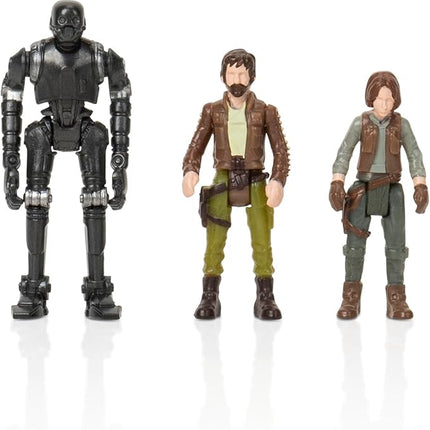 Jazwares Star Wars Micro Galaxy Squadron U-Wing Starfighter - 12-Inch Vehicle with Foldout Wings, Troop Bay, Sniper Gun, and Three 1-Inch Micro Figure Accessories