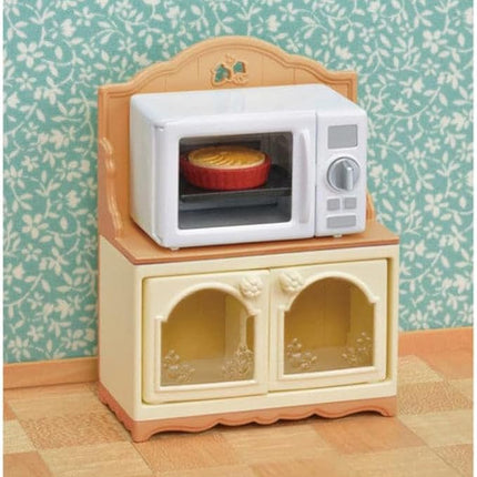 Calico Critters, Doll House Furniture and Décor, Microwave Cabinet