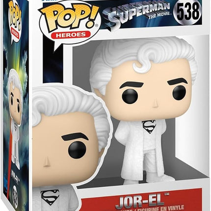 Funko Pop Movies: Superman - (1978) - JOR-EL - Superman 1978 - Collectable Vinyl Figure - Gift Idea - Official Merchandise - Toys for Kids & Adults - Superheroes Fans - Model Figure for Collectors