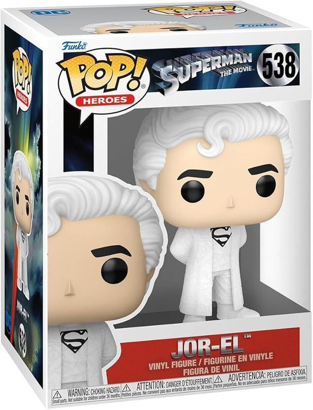 Funko Pop Movies: Superman - (1978) - JOR-EL - Superman 1978 - Collectable Vinyl Figure - Gift Idea - Official Merchandise - Toys for Kids & Adults - Superheroes Fans - Model Figure for Collectors