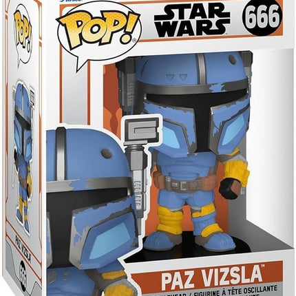 Funko POP! Vinyl: Star Wars: The Mandalorian S9 - Paz Vizsla - Collectable Vinyl Figure - Gift Idea - Official Merchandise - for Kids & Adults - TV Fans - Model Figure for Collectors and Display