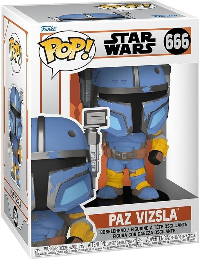 Funko POP! Vinyl: Star Wars: The Mandalorian S9 - Paz Vizsla - Collectable Vinyl Figure - Gift Idea - Official Merchandise - for Kids & Adults - TV Fans - Model Figure for Collectors and Display