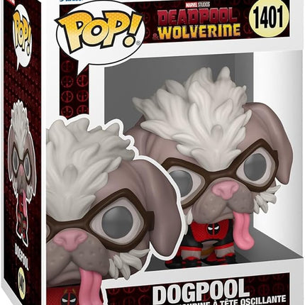 Funko POP! Marvel: Deadpool & Wolverine - Dogpool - Collectable Vinyl Figure - Gift Idea - Official Merchandise - for Kids & Adults - Movies Fans - Model Figure for Collectors and Display