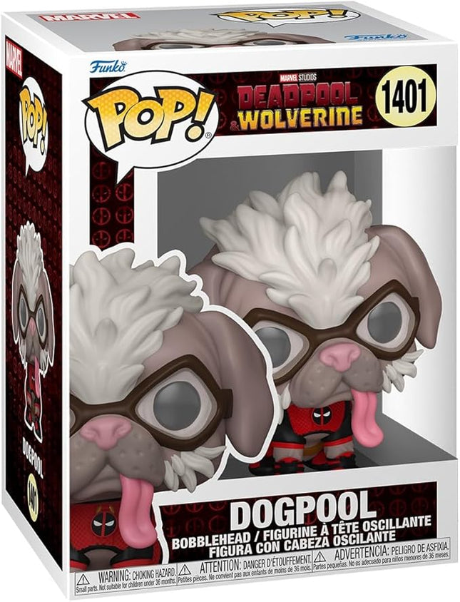 Funko POP! Marvel: Deadpool & Wolverine - Dogpool - Collectable Vinyl Figure - Gift Idea - Official Merchandise - for Kids & Adults - Movies Fans - Model Figure for Collectors and Display