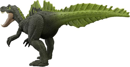 Mattel Jurassic World Dominion Roar Strikers Dinosaur Action Figure with Roaring Sound & Attack Action, Ichthyovenator Dino Toy Includes Downloadable App & AR