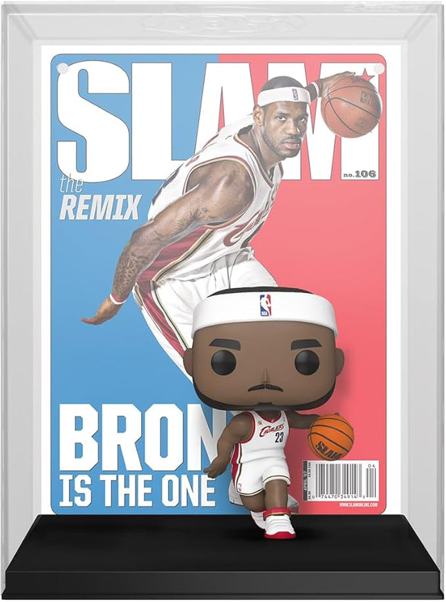 Funko POP! NBA Cover: Slam – Lebron James - Collectable Vinyl Figure - Gift Idea - Official Merchandise - for Kids & Adults - Sports Fans - Model Figure for Collectors and Display