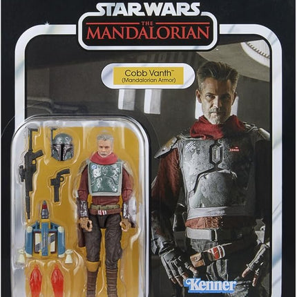 STAR WARS The Vintage Collection Cobb Vanth (Mandalorian Armor), Deluxe The Mandalorian 3.75 Inch Collectible Action Figure