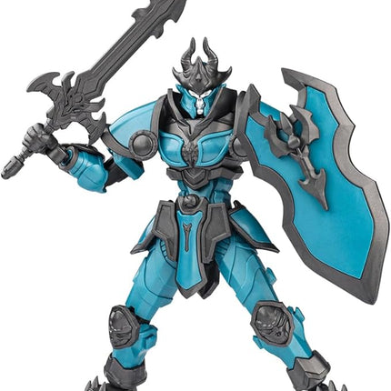Lich Glacier Armor Knight Action Figure Toy, Multi-Jointed Movable Dummy Medieval T13 Articulated Robot Figure, Fantasy Warrior Undead Death Knights Paladin Display Model (Assembly Required)