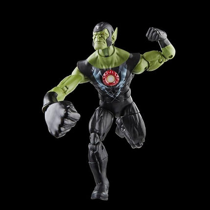 Marvel Legends Series Skrull Queen and Super-Skrull, Avengers 60th Anniversary Collectible 6 Inch Action Figures, 9 Accessories