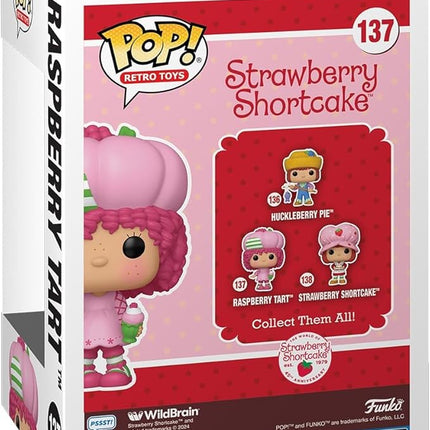 Funko POP! Retro Toys: Strawberry Shortcake - Raspberry Torte Tart - Collectable Vinyl Figure - Gift Idea - Official Merchandise - for Kids & Adults - TV Fans - Model Figure for Collectors