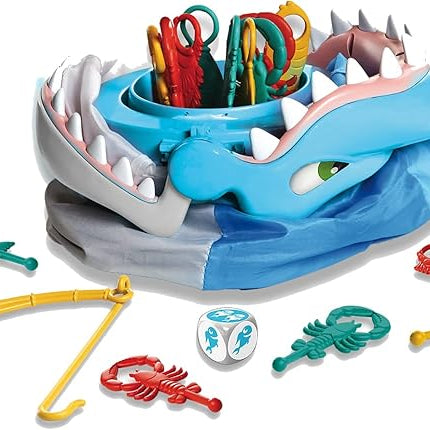 Shark Bite with Let's Go Fishin' Card Game (Amazon Exclusive) by Pressman